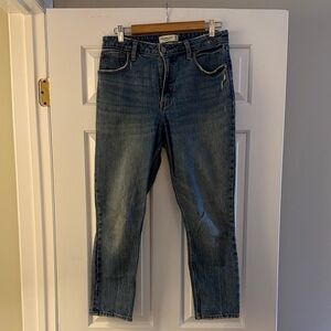 Abercrombie & Fitch Women's Blue Skinny Jeans